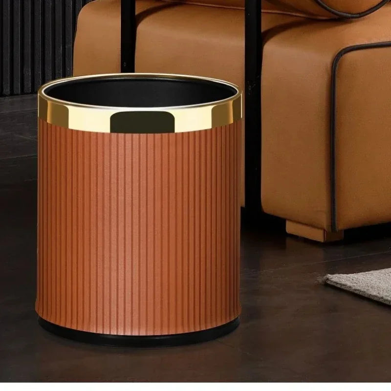 Luxury Golden Dustbin Morden Trash Can Odor Proof Waste Bucket Hotel Cleaning Tools for Home Kitchen Bathroom Living Room | 080c1cb6-c689-4792-9d81-c05d109e1bea,b85a994c-ba47-48ad-960b-8325cabd8650,04cfa9ca-588d-43a7-8fef-03c8e407d4a9,fa9abed9-ce90-4c71-a504-30c219b6eb8f,f221b838-e823-4536-85f0-33a61c62bc2c,eb1d7340-bc17-46a8-9412-5296271f175d,b8b67772-669a-4424-a3d6-a25fb79a9418