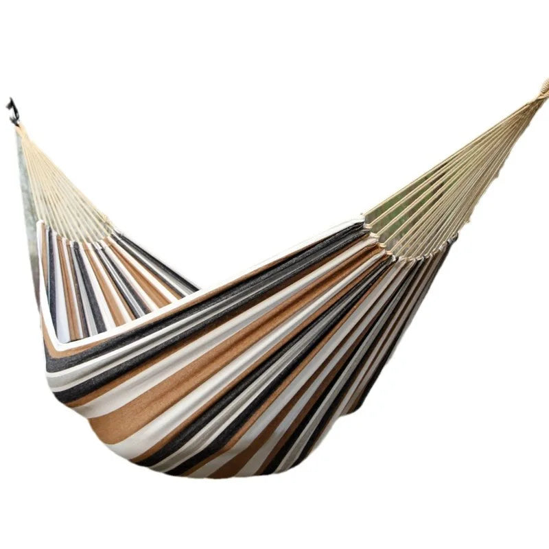 New Creative Canvas Single Hammock Outdoor Courtyard Sleeping Hammock Camping Indoor Children'S Swing Thick Striped Hammock | 33774348-d61b-4df8-9b51-9bc24304c908,1660abaa-bdef-4983-8352-29383ecc69aa,bf13aeeb-6e59-480c-a214-8464b5478f6b,445c6aa8-eba1-4bcc-99ed-611e4460b59f,5065b109-d20a-4f69-9701-17f8fcb476a9,cbd47a99-d97a-4510-9e92-9673859b038a,0075397f-5a37-4ba2-bcd6-d8db8c36000b