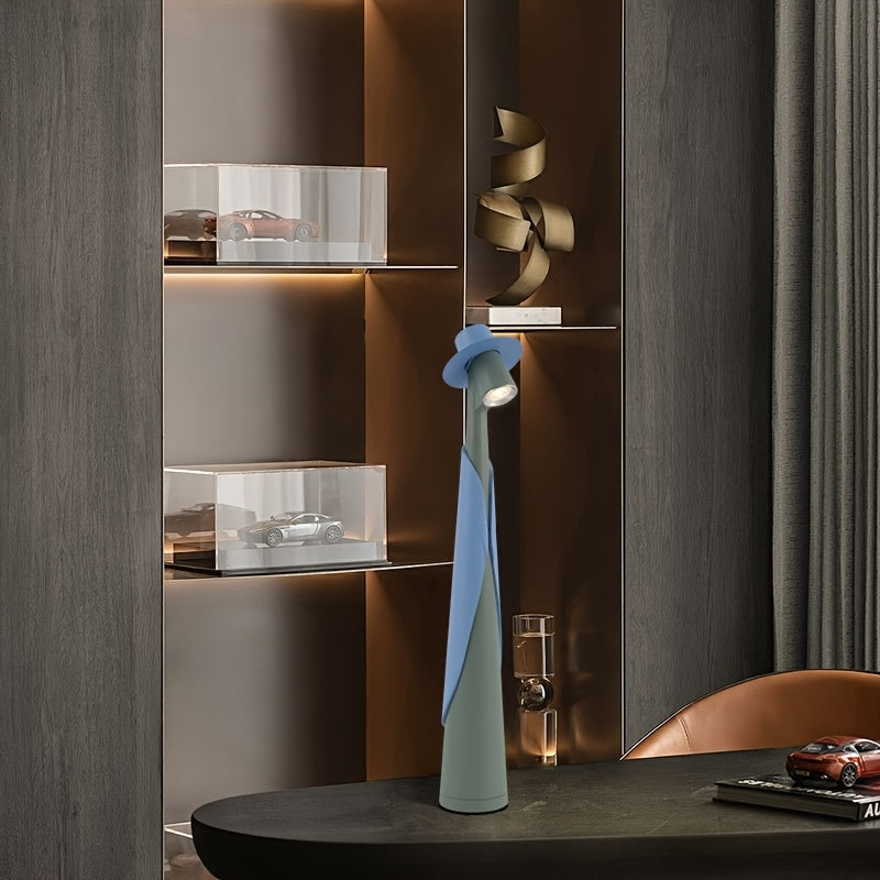 Artistic LED Desk Lamp | Rechargeable Touch Control Table Lamp with Modern Design for Ambient Lighting 6 | uu1780333007292887887,Hs1780333007292326778,lD1780333007292781317,Ni1780333007292227950,CV1780333007292669330