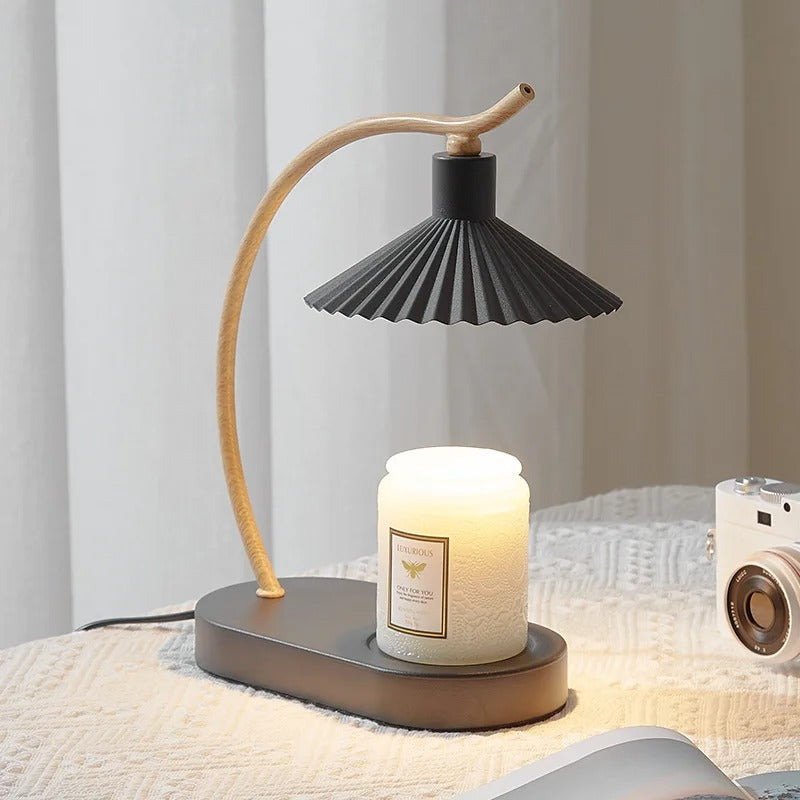 Candle Warmer Lamp | Elegant Nordic Design with Warm Ambient Light | Flameless Aroma for Relaxing Spaces 1 | Nu1780333007300034880,fn1780333007300129602