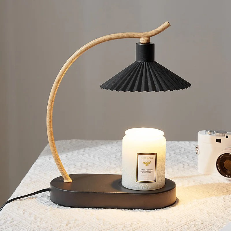 Candle Warmer Lamp | Elegant Nordic Design with Warm Ambient Light | Flameless Aroma for Relaxing Spaces 2 | Nu1780333007300034880,fn1780333007300129602
