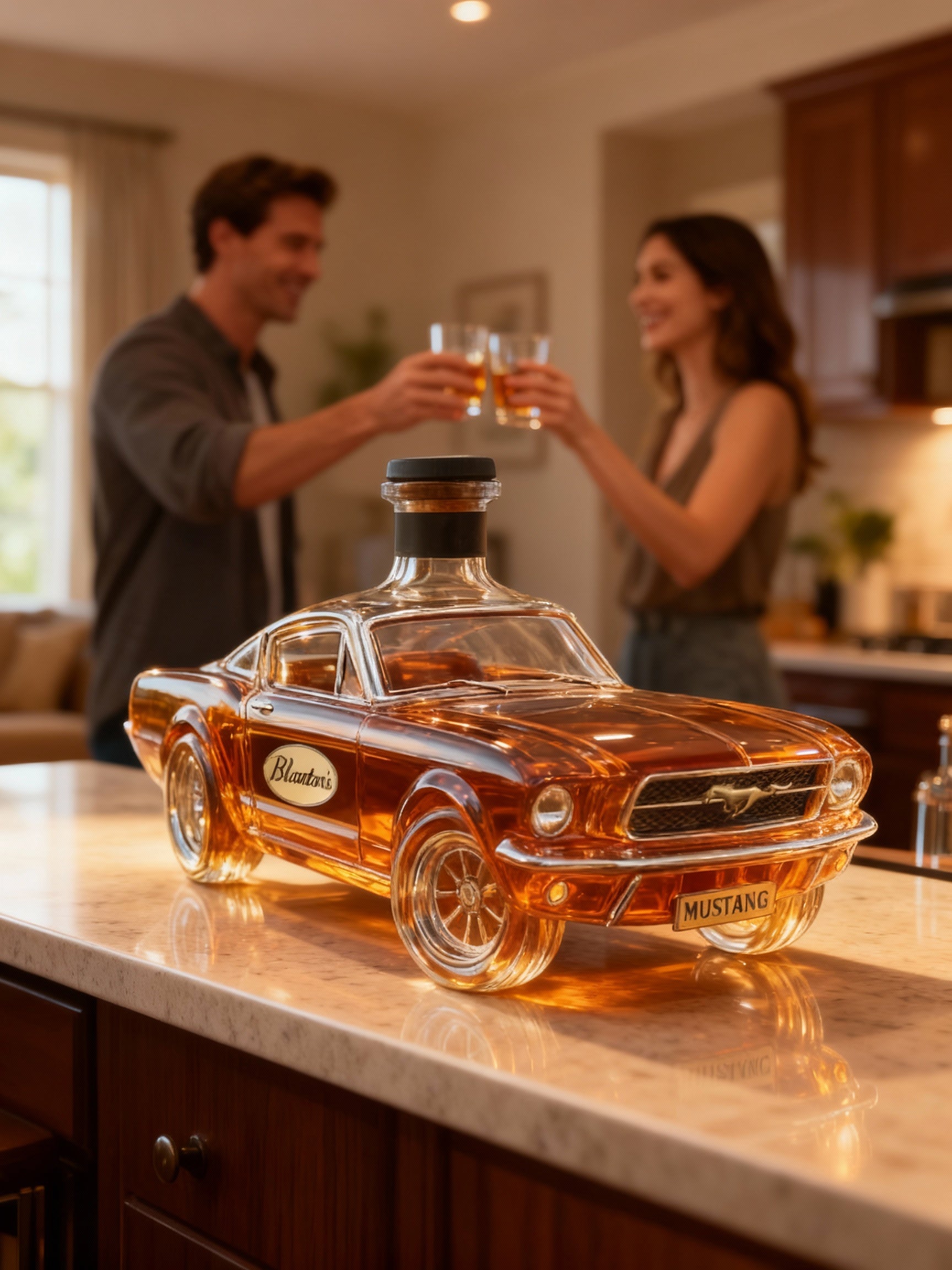 Classic Car Collection | Whiskey Decanter with Premium Glass Design | Unique Mustang Car Silhouette for Home Bars 3 | ud1780390128208674050,Tj1780390128208765763,ce1780390128208856846,or1780390128208947530