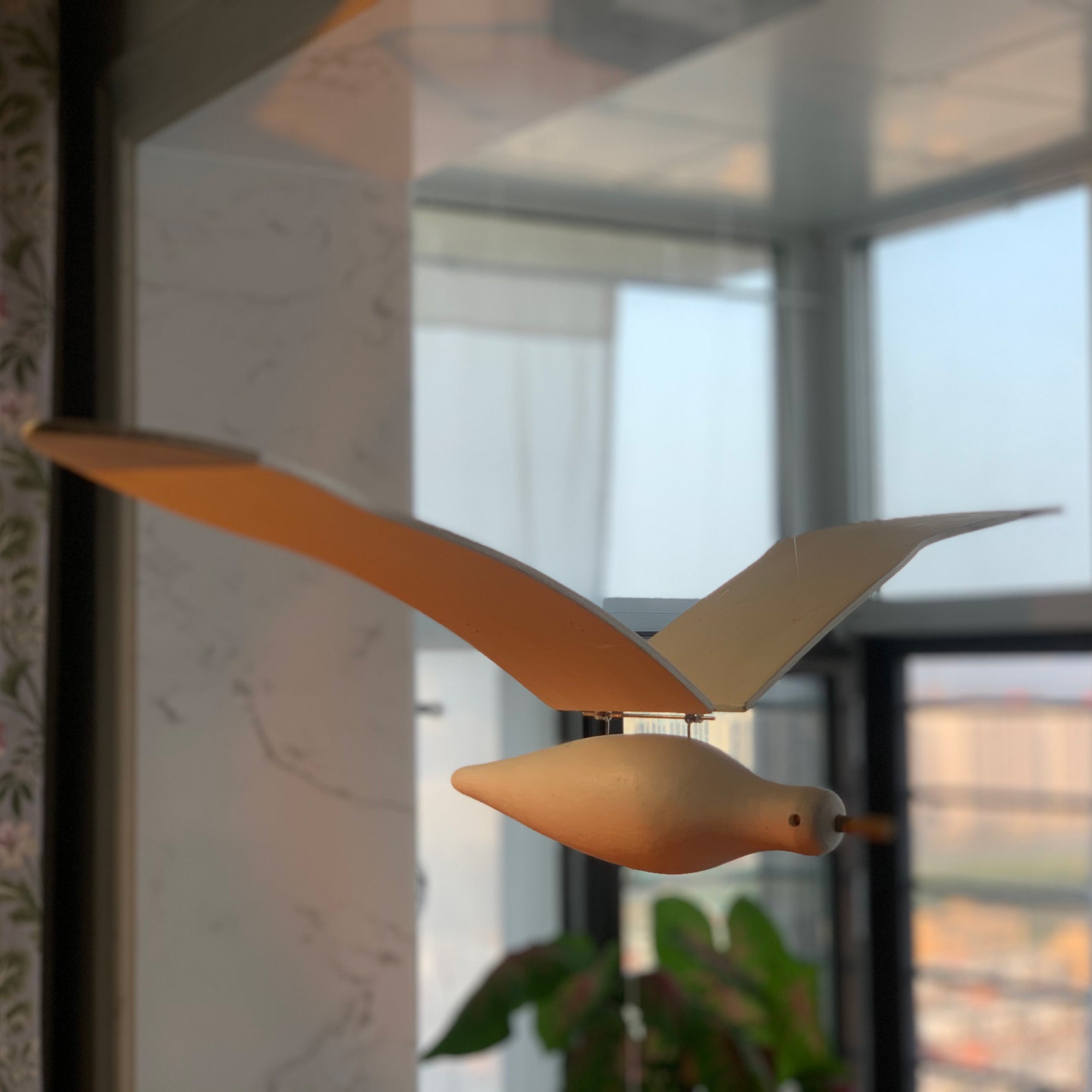 Coastal Drift | Wooden Gull Ornament with Articulated Wings | Unique Eco-Friendly Decor for Home 7 | jG1780481832140587302