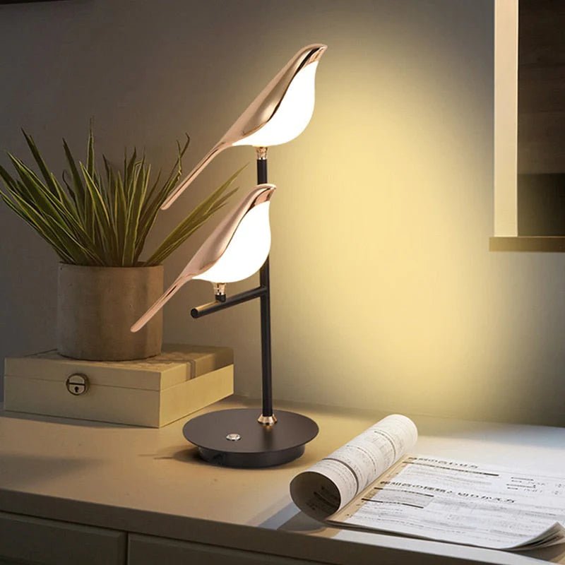 Golden Birdlight | LED Wall Sconce with Unique Bird Design | Modern Nordic Wall Lighting for Cozy Ambience 1 | qU1780333007291029391