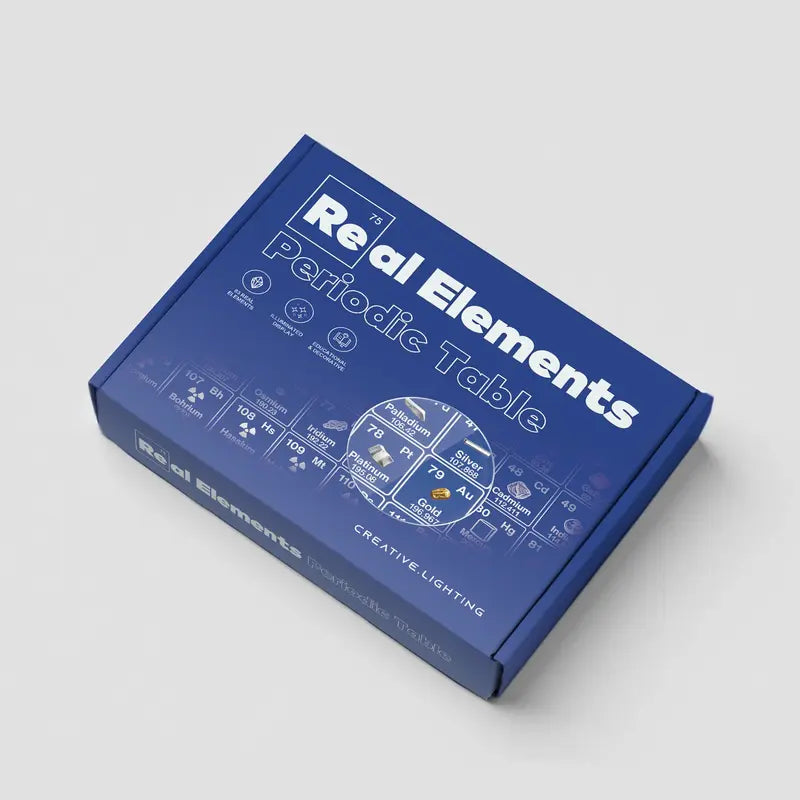 Innovative Periodic Table Display | 83 Real Elements with Integrated Lighting | Educational Decor for Science Enthusiasts 4