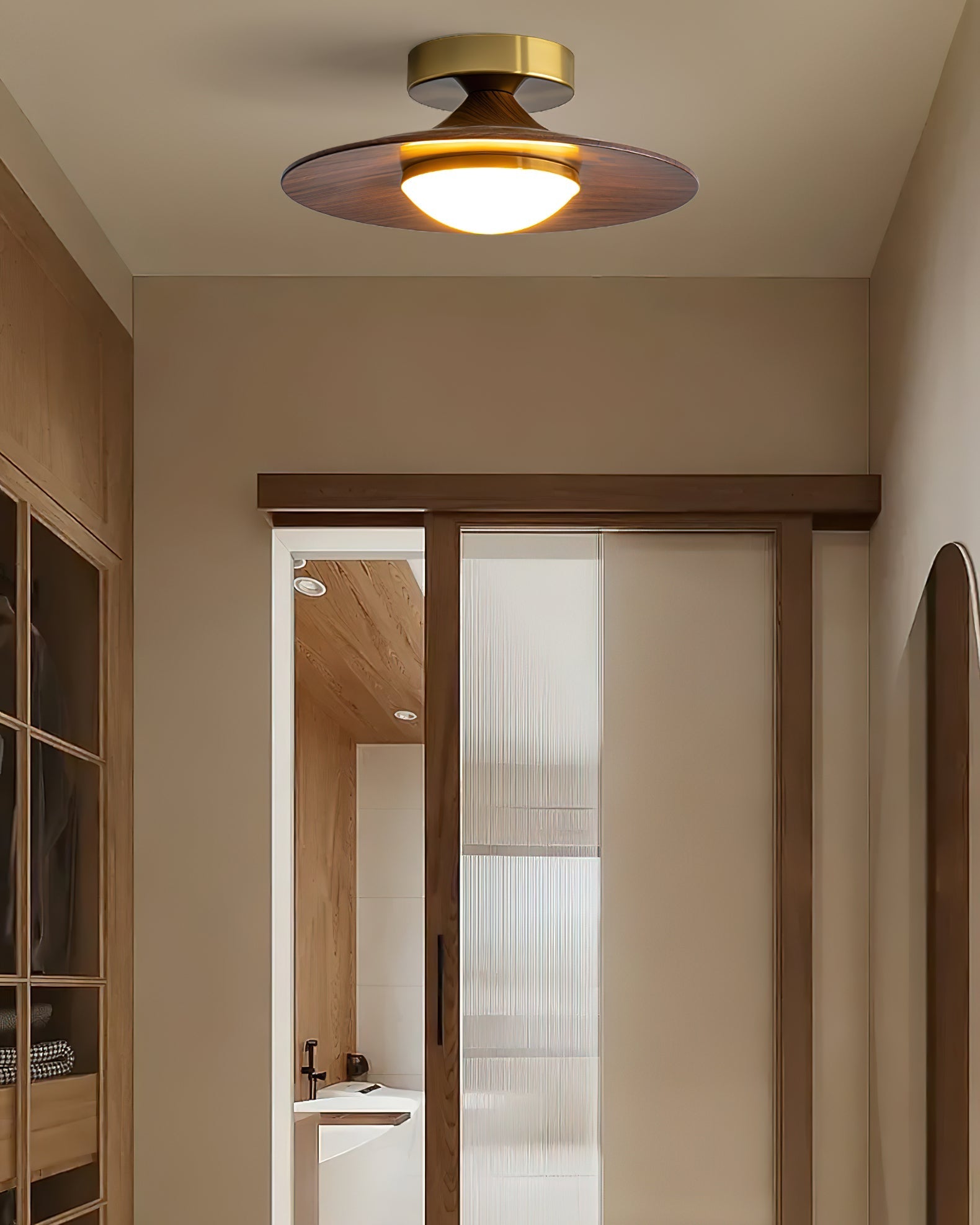 Modern Flush Mount Ceiling Light | LED Fixture with Dimmable Feature | Ideal Ambient Lighting for Any Room 7 | xC1780481832136796405,HD1780481832136933085