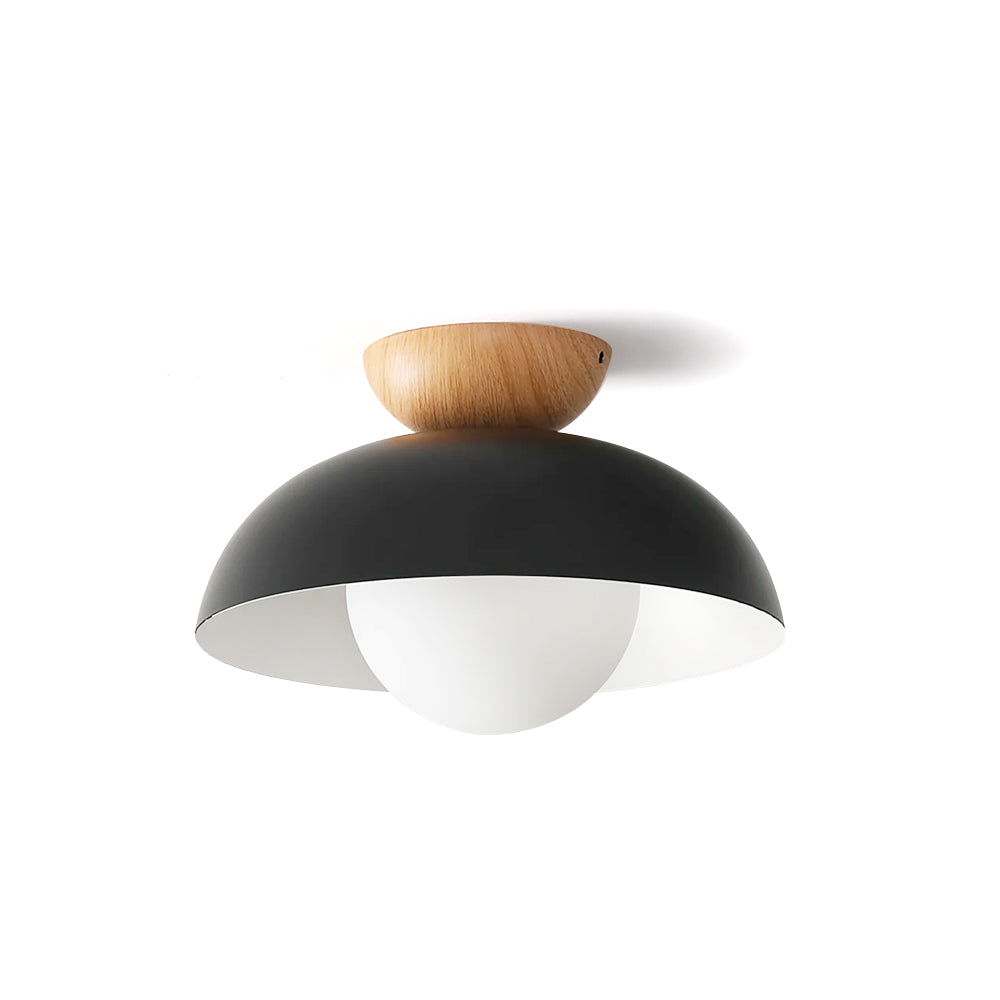 Modern Flush Mount Ceiling Light with Warm LED Glow | Sleek Fixture for Cozy Indoor Spaces 1