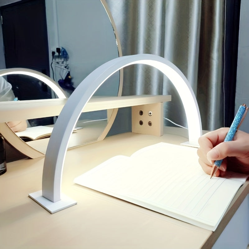 Modern LED Desk Lamp with Adjustable Brightness & Color Temperature | Eye-Care Illumination for Home Office 0