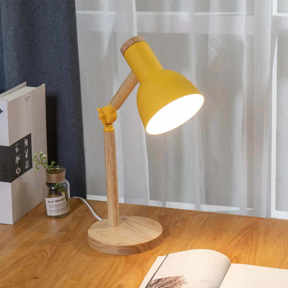 Nordic Wooden Desk Lamp | Adjustable Bedside Table Lamp with Eye-Friendly Glow | Perfect for Study and Relaxation 5 | fD1780333007297744254,WR1780333007297311076,WM1780333007297523339,SD1780333007297886972,aB1780333007294264361