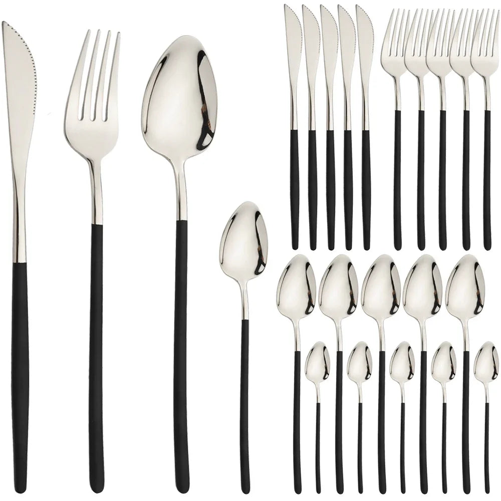 Gold,Silver,Black,Black & Silver,Black & Gold,White & Silver,White & Gold
