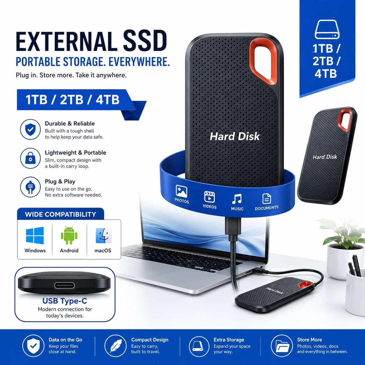 1TB,2TB