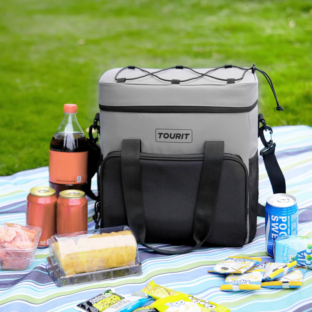 Foldable Cooler Bag – Leakproof Insulated Cool Bag for Drinks & Picnics, 14–32L