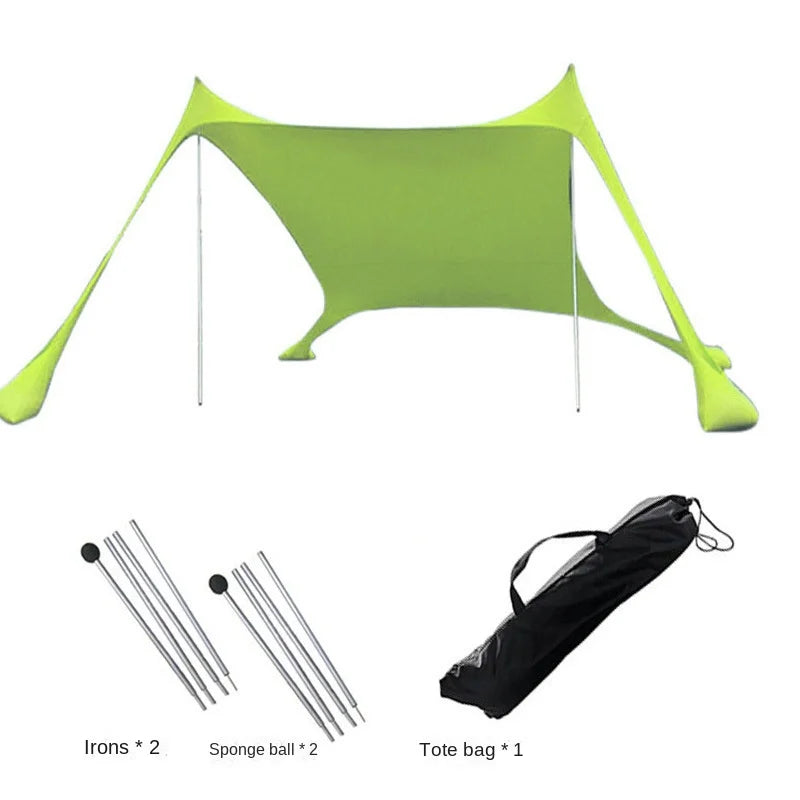 Pop-Up Beach Tent Canopy – Ultralight UV Sun Shade with Carry Bag
