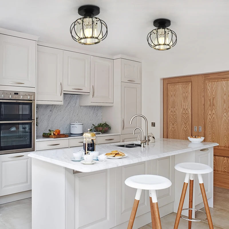 Crystal E27 Ceiling Light