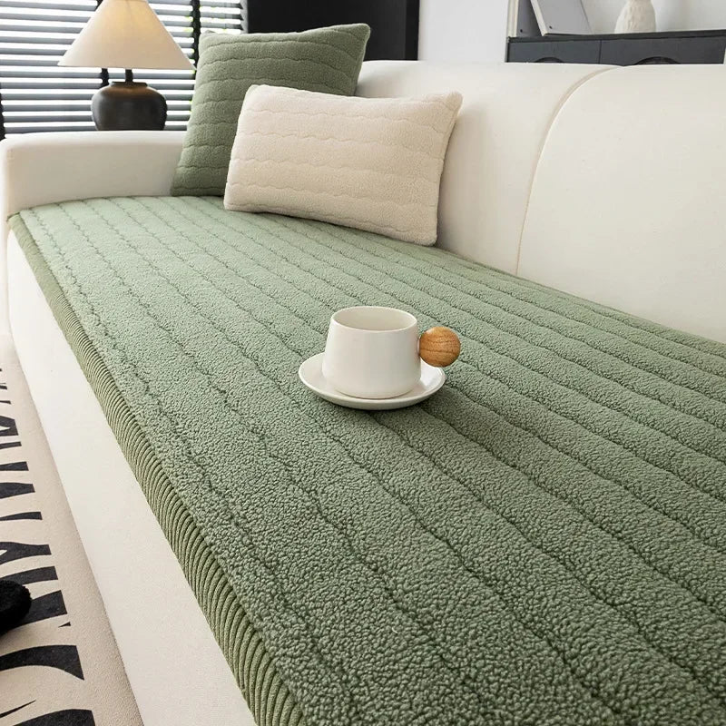 Berber Fleece Sofa Cover