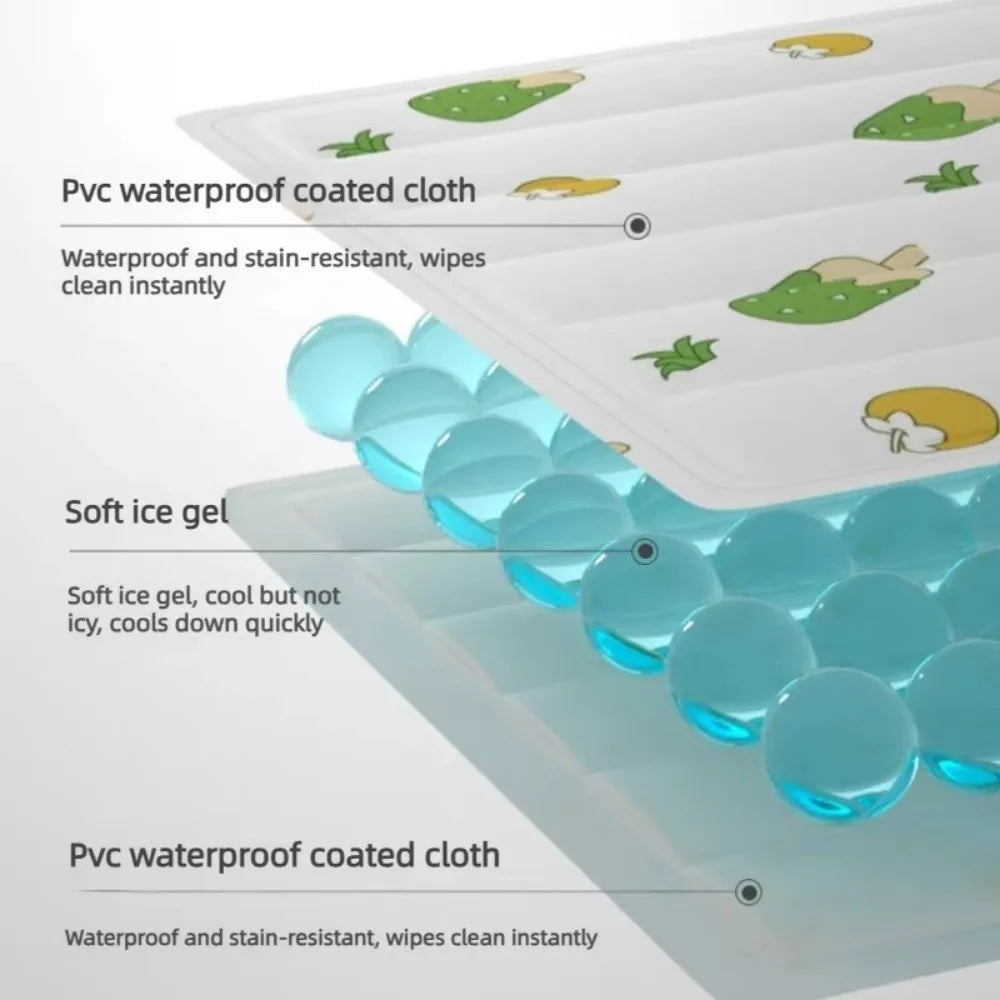 Pet Cooling Mat – Breathable Washable Summer Sleeping Pad for Dogs & Cats