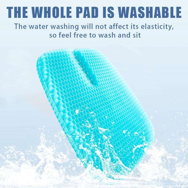 Cooling Gel Seat Cushion – Breathable Honeycomb Pad for Pressure Relief