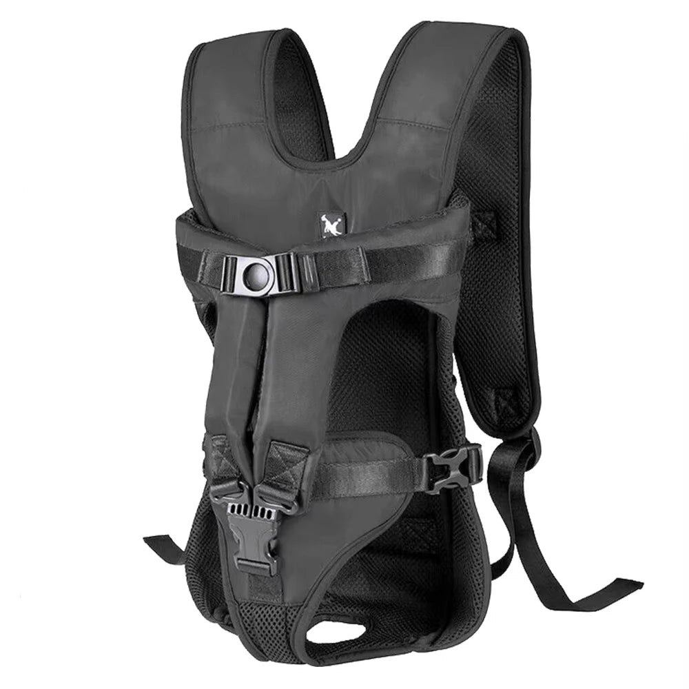 Hands-Free Dog Carrier Backpack – Padded & Breathable, Front or Back Wear
