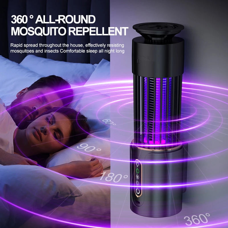 Mosquito Killer Camping Lantern – Insect Trap & Light, USB Rechargeable or Plug-In