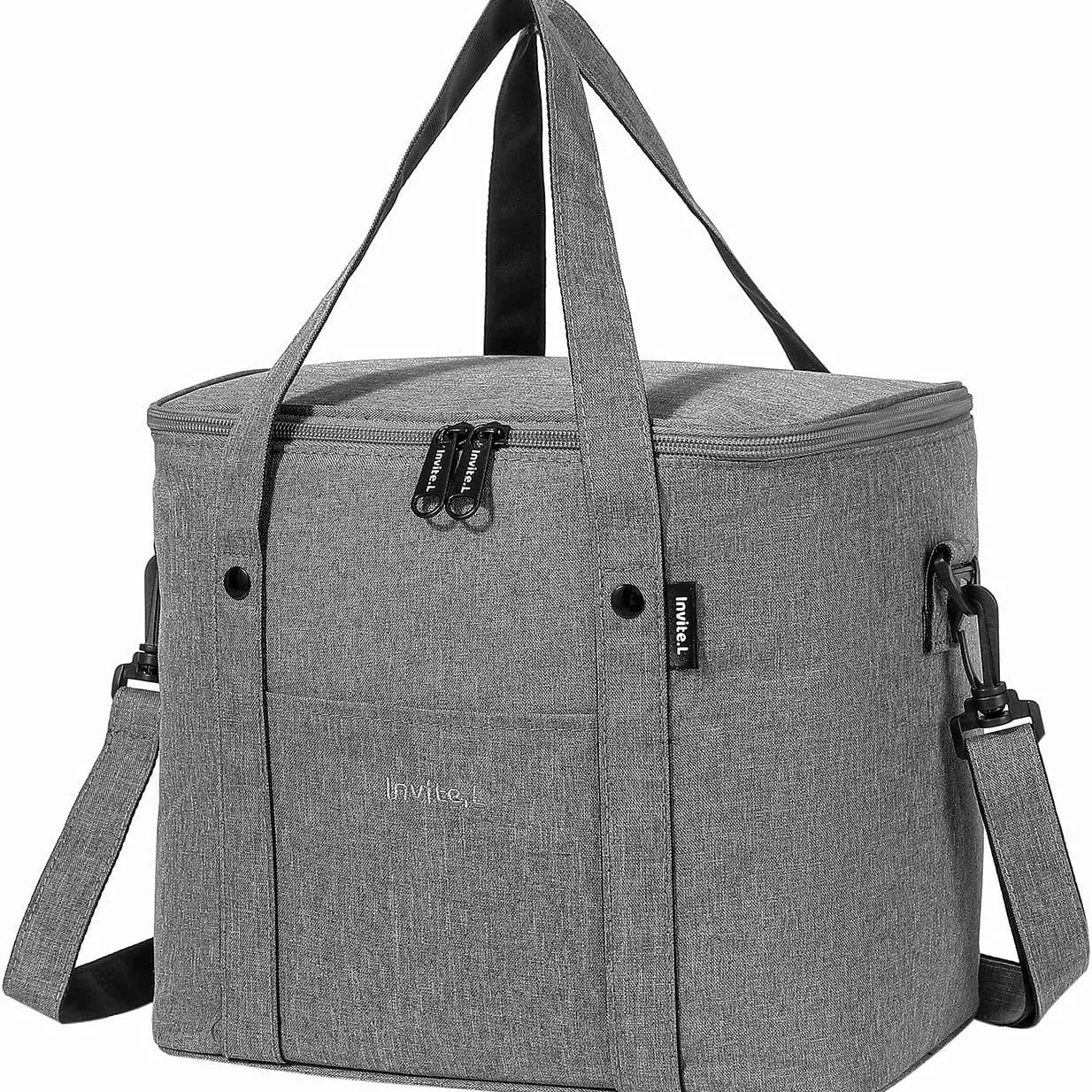 Insulated Lunch Bag – Large Cooler Bag with Shoulder Strap for Work & Picnics