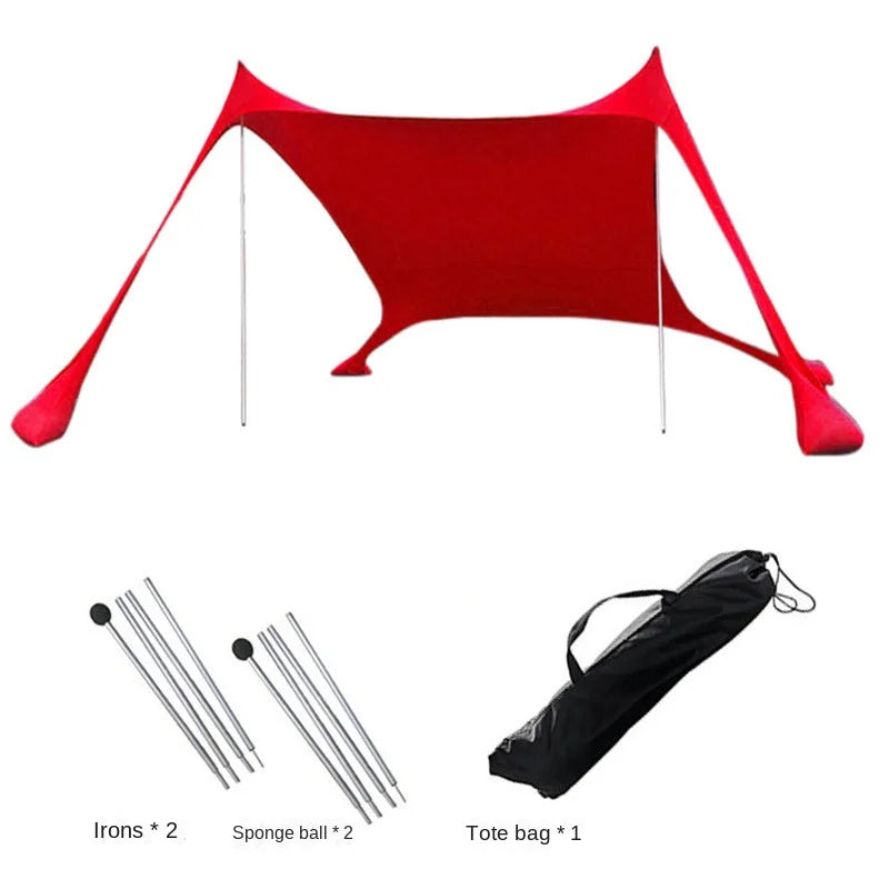 Pop-Up Beach Tent Canopy – Ultralight UV Sun Shade with Carry Bag