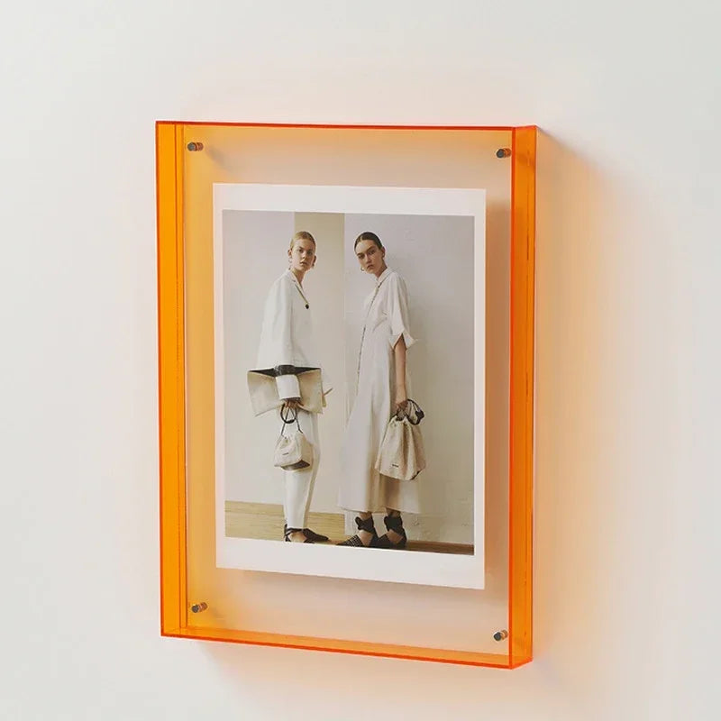 AcryView – Clear Acrylic Freestanding Photo Frame