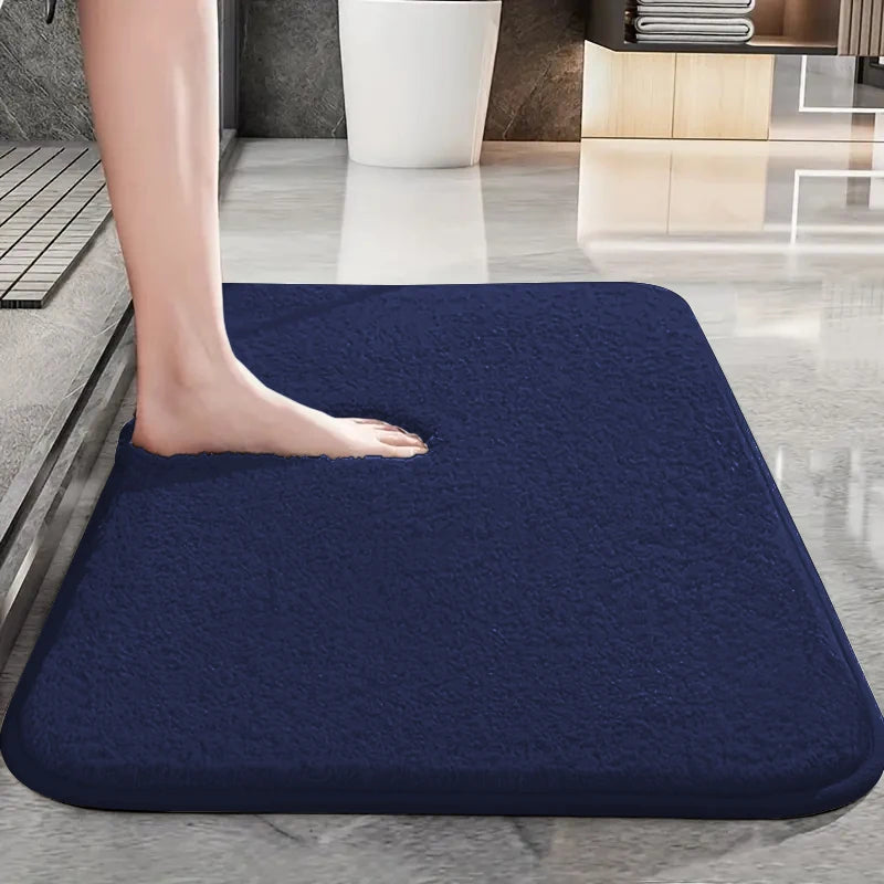 PillowTread – Ultra-Soft Absorbent Bath Mat with Non-Slip Backing