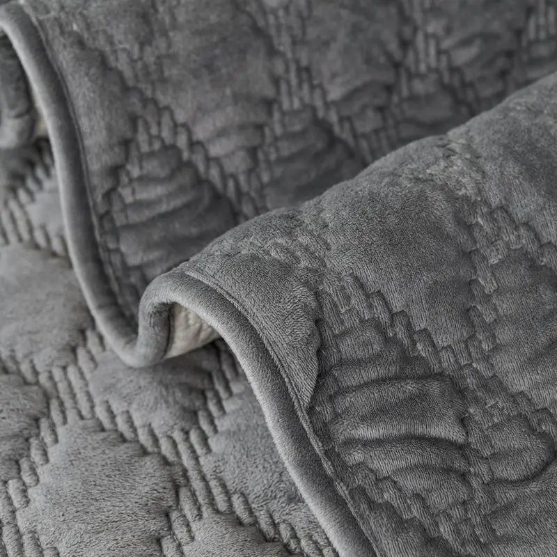 Nordic Plush Sofa Cover