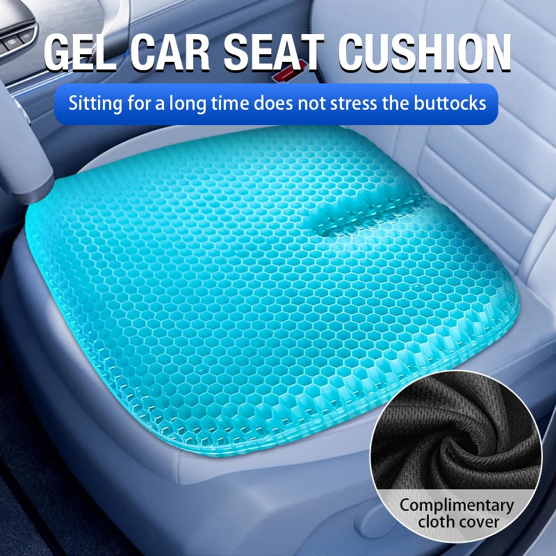 Cooling Gel Seat Cushion – Breathable Honeycomb Pad for Pressure Relief