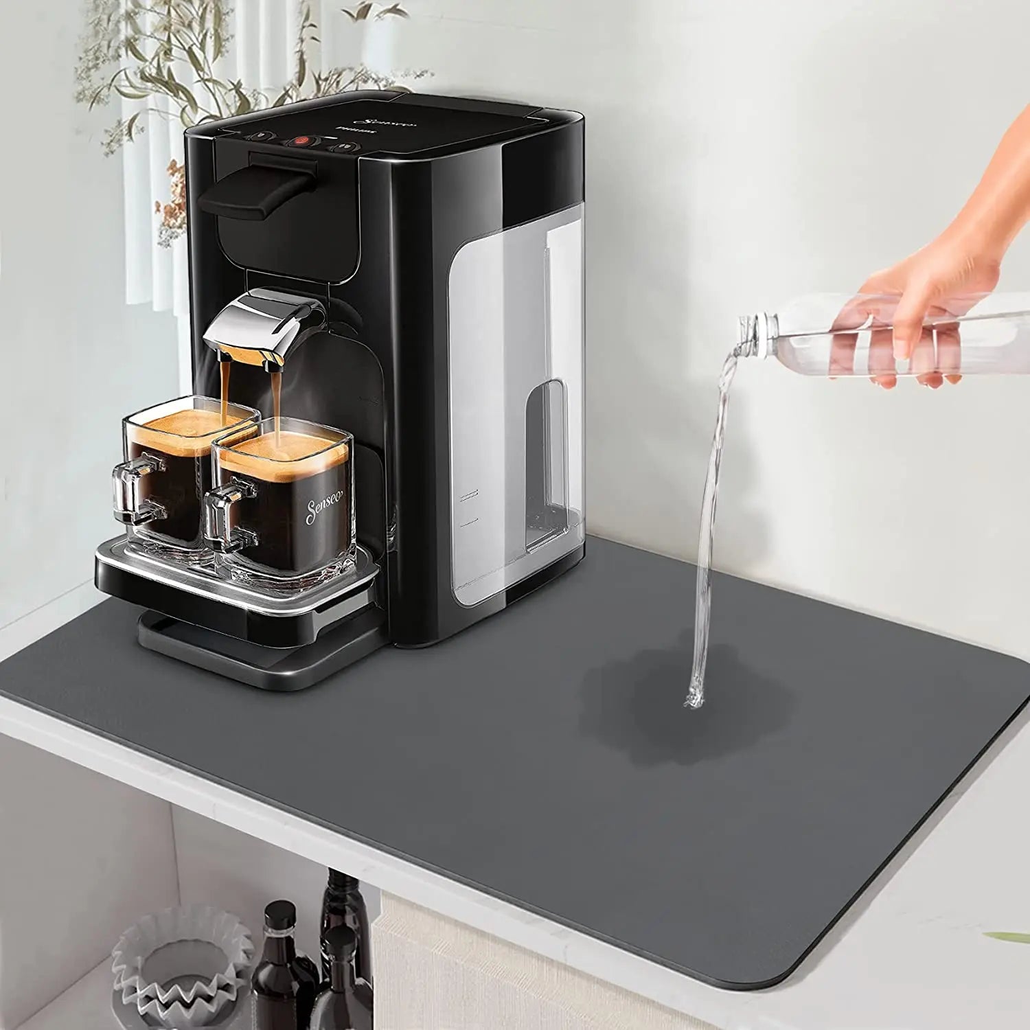 EarthDri – Quick-Dry Diatomite Draining Mat for Kitchen & Bar