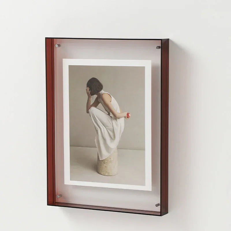 AcryView – Clear Acrylic Freestanding Photo Frame