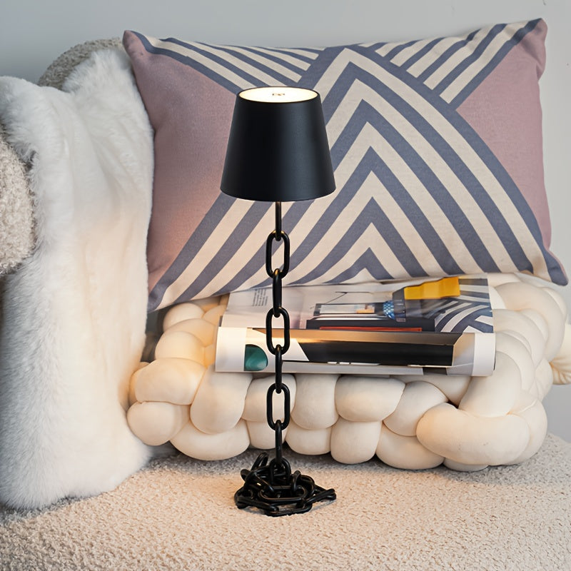 Sculptural Table Lamp | Rechargeable Cordless LED Light with Touch Control | Modern Design for Elegant Ambience 3 | FQ1780333007302203299