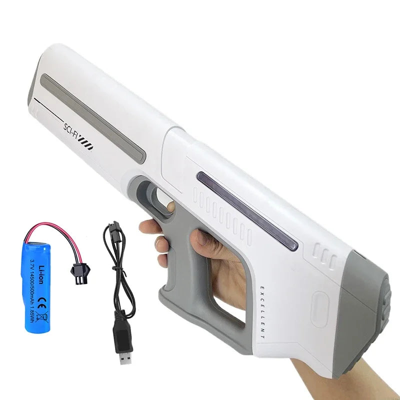 Automatic Electric Water Gun – Powerful Squirt Blaster with Suction Refill