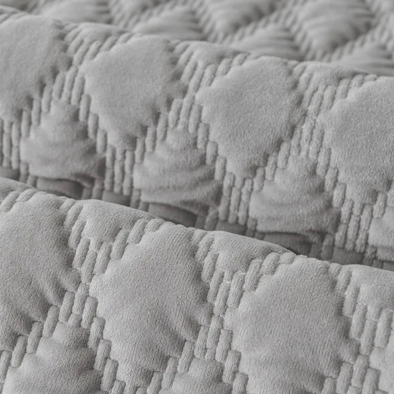 Nordic Plush Sofa Cover