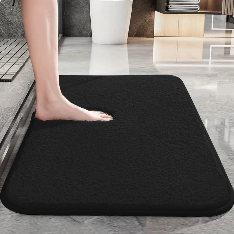 PillowTread – Ultra-Soft Absorbent Bath Mat with Non-Slip Backing