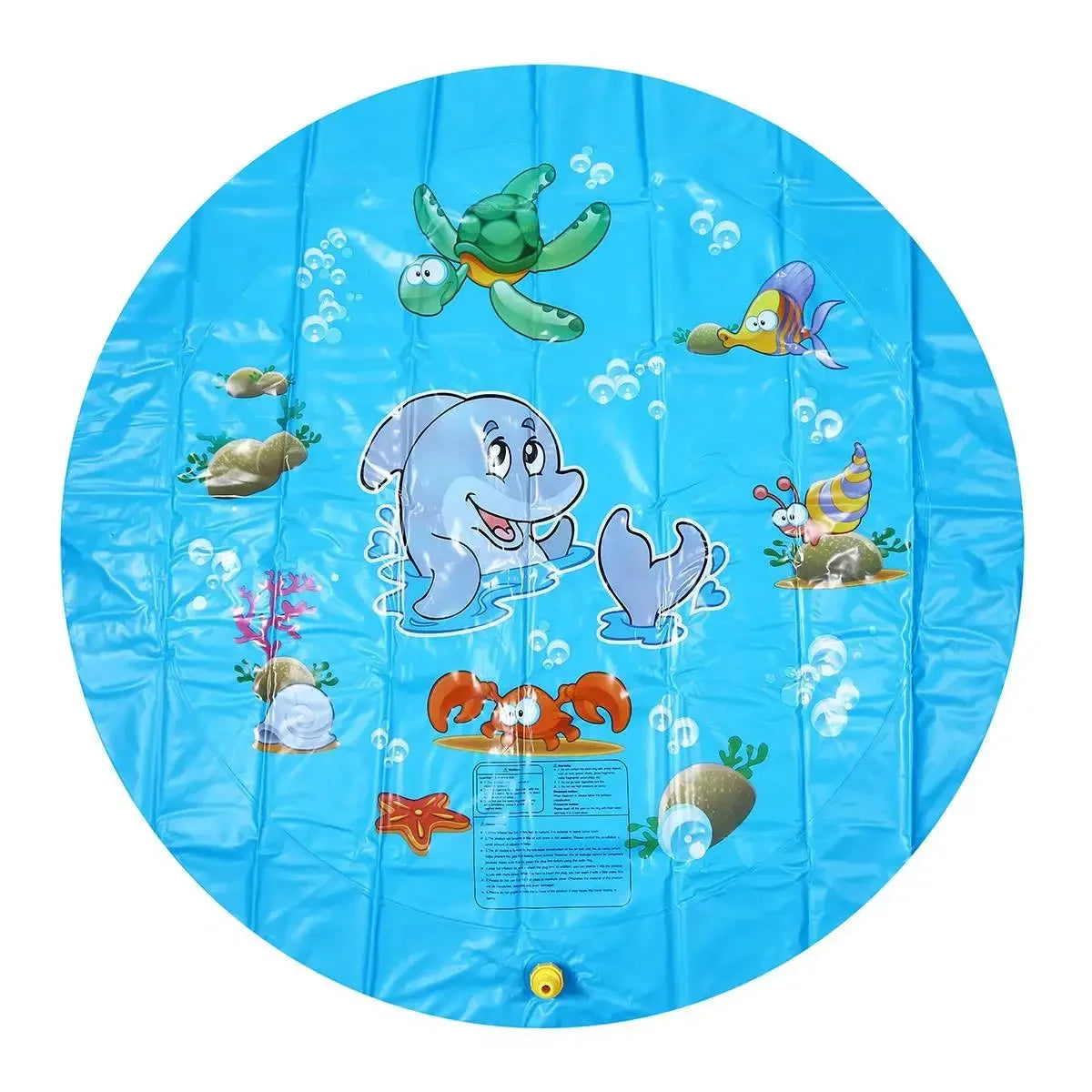 Round Splash Pad Sprinkler – Inflatable Water Play Pool for Kids