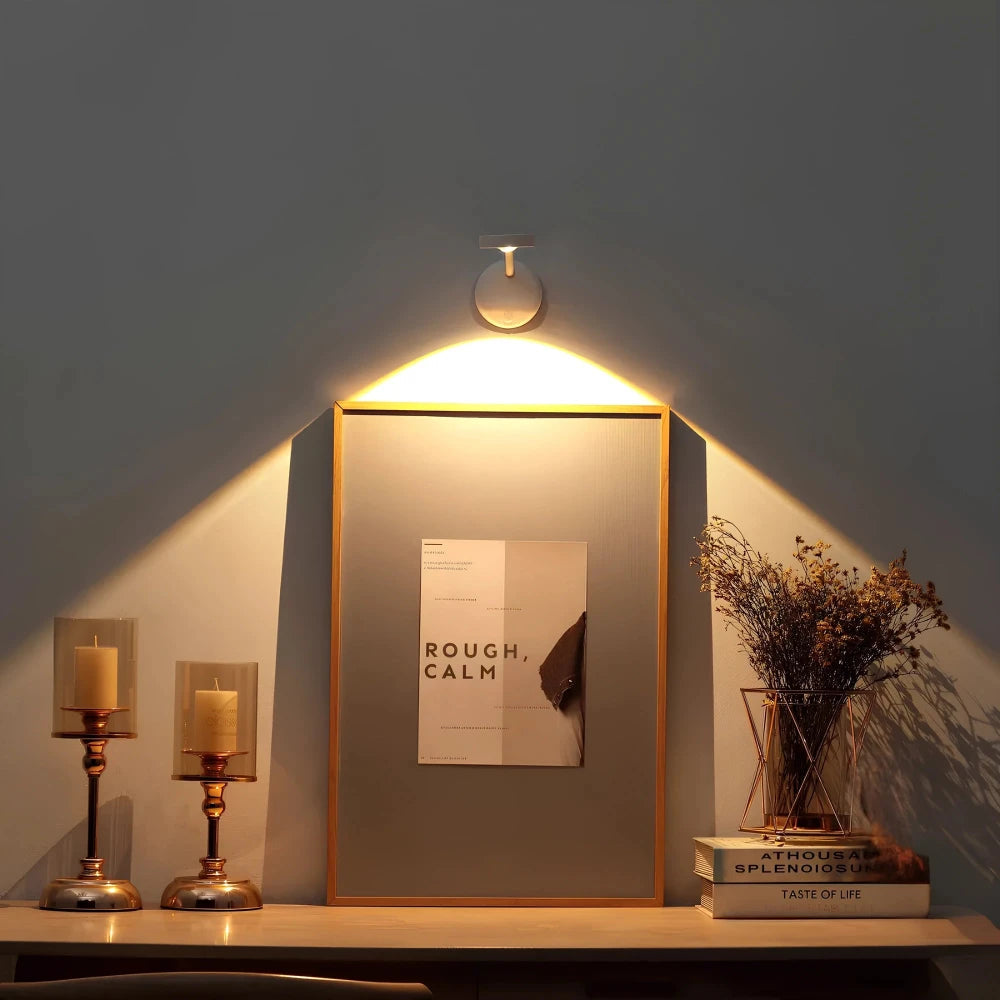 Versatile Motion Spotlight | Dimmable LED with 360° Rotation | Wireless Design for Custom Illumination 1 | XT1780390128203290615,WC1780390128203382228,uO1780390128203473881,Yz1780390128203565094