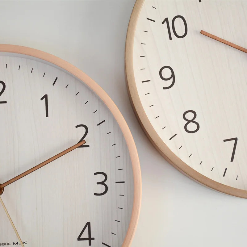 Wooden Simple Modern Wall Clock Living Room Creativity Fashion Watch Nordic Clock Bedroom Mute Living Room Decoration | c0f38e7b-82d4-4042-afa8-6edef059cceb,c239f490-184a-44d5-a2fe-b11f1cb65ac3,c26a4699-07c3-419b-9b5b-aaf82b28a1e7,f73ebf68-4e8d-4436-a2b8-c4ec406881a4