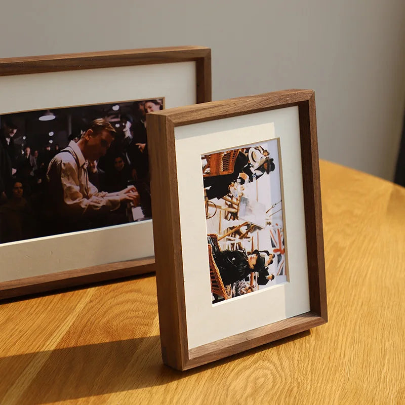 Walnut Wood Picture Frame American Joinery Photo Frame, Solid Wood Desktop Display Frame Durable Display Home Decor | 947bc147-e45d-4932-b0a4-ed52a8dda333,11903dff-6db4-4e7b-ba47-9877ff1b6c5c,de730709-4f1d-4c2c-b6c9-a72ae0935fe6,325d1f52-5684-4d5c-a785-09114b8233d7,c5d7bf60-7f3f-449e-a709-62f8cd2f1a1d