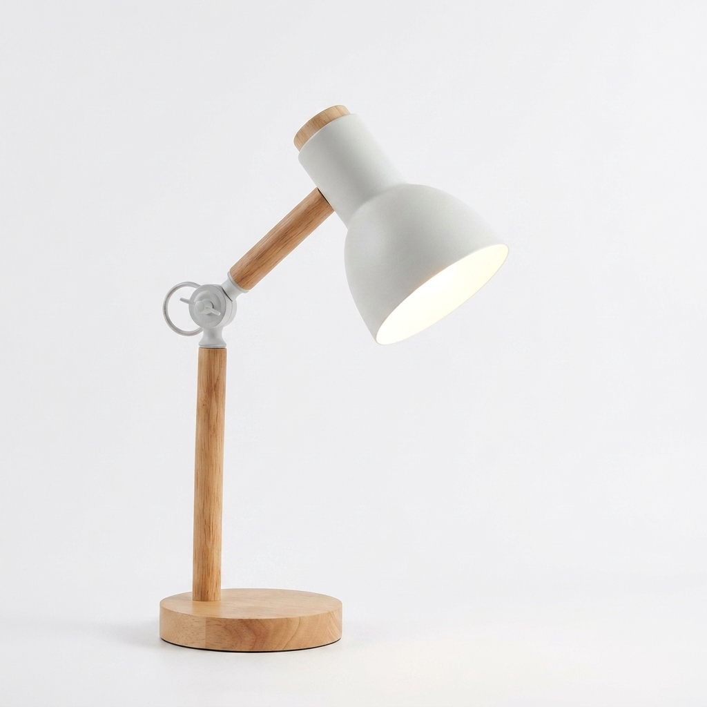 Wooden Desk Lamp – Pact studio image