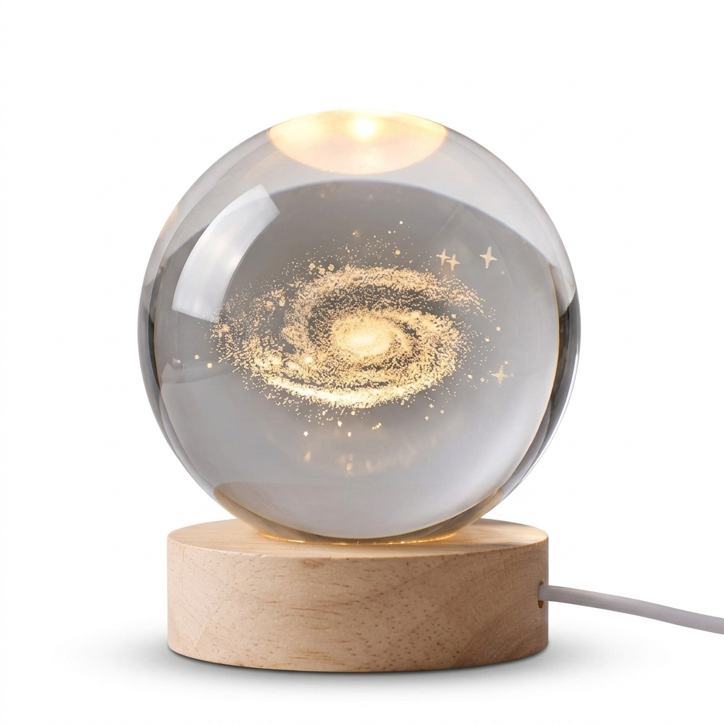 Crystal Ball Night Light – Pact studio image
