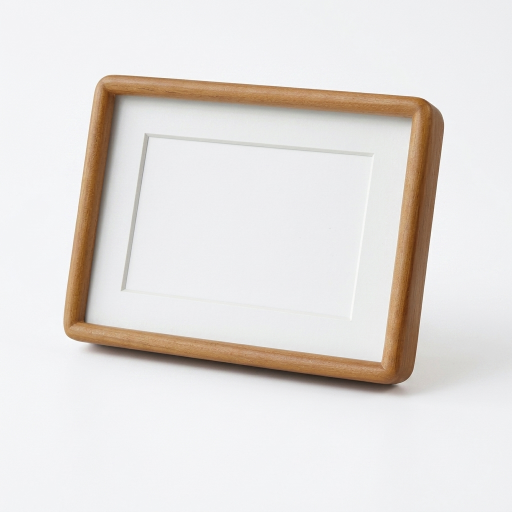 Mortise Hardwood Photo Frame – Pact studio image