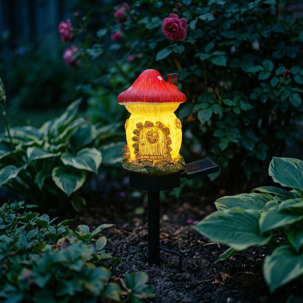 Solar Mushroom House Light – Pact lifestyle image