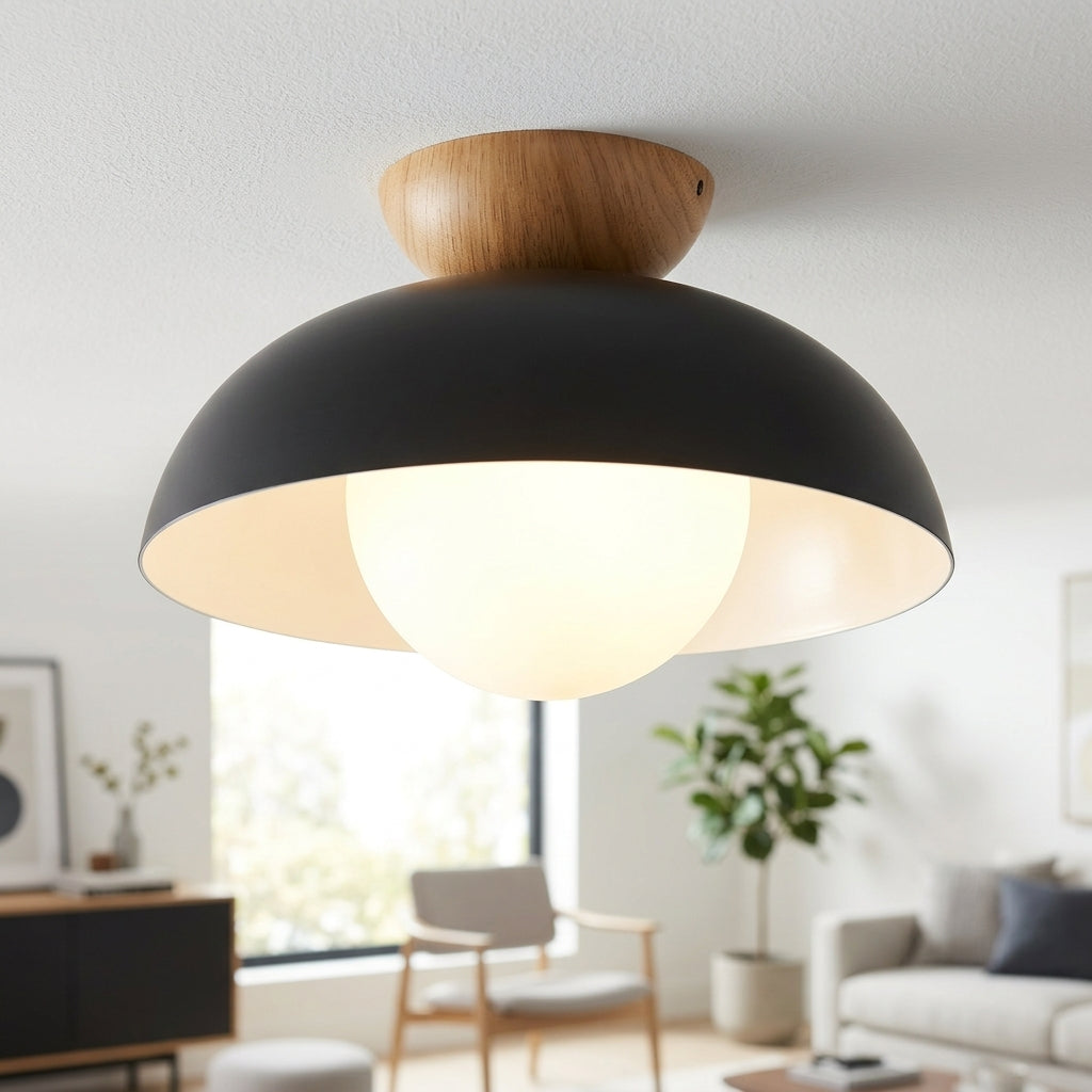 Warm-Glow Flush Ceiling Light – Pact lifestyle image