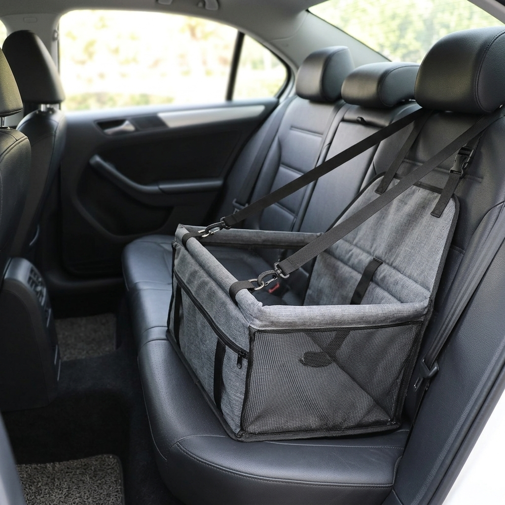 Foldable Dog Car Seat & Hammock