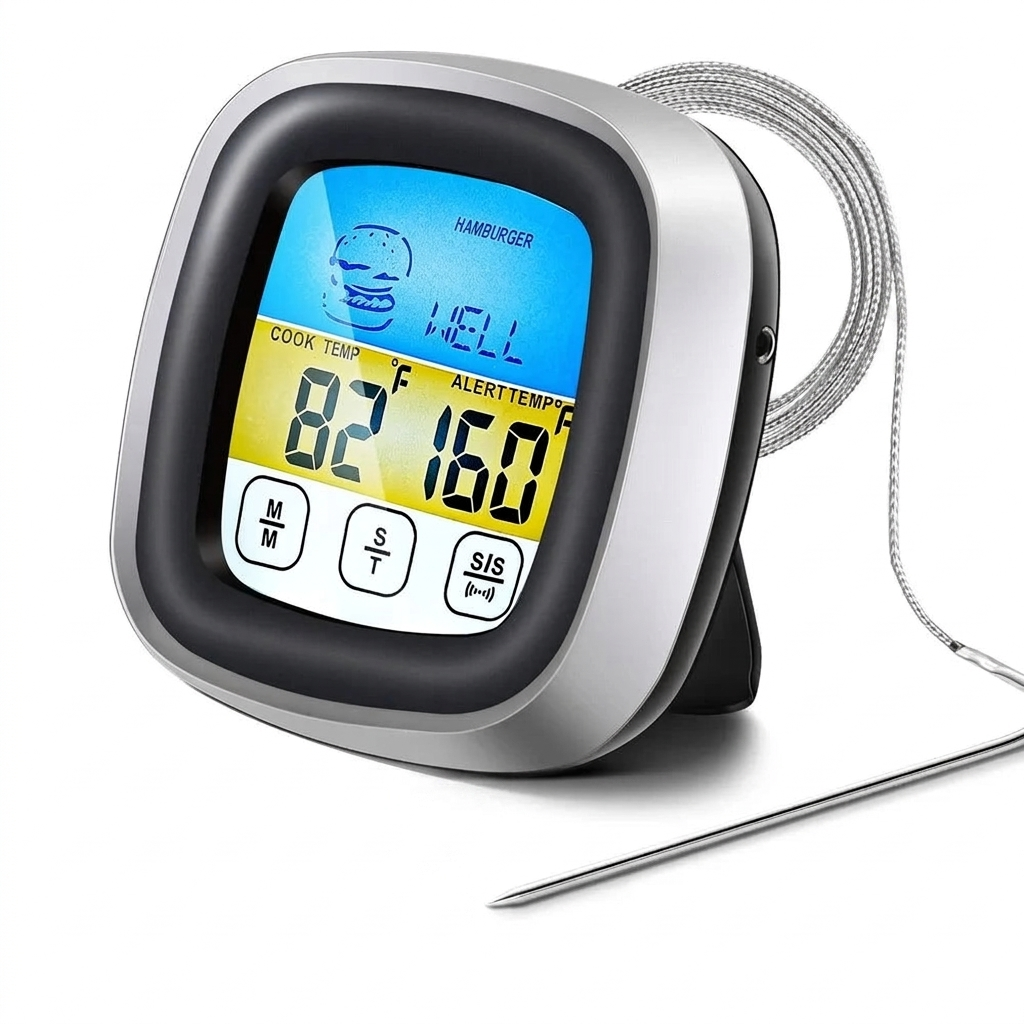 Digital kitchen thermometer probe