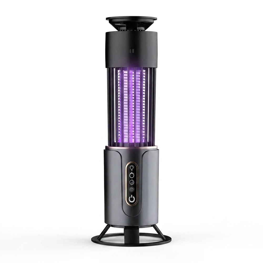Mosquito Killer Camping Lantern – Insect Trap & Light, USB Rechargeable or Plug-In