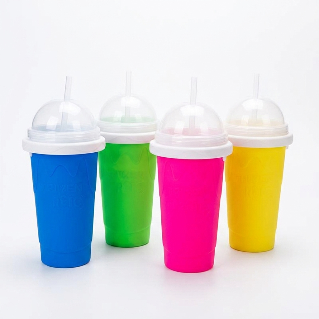Frozen smoothie cup
