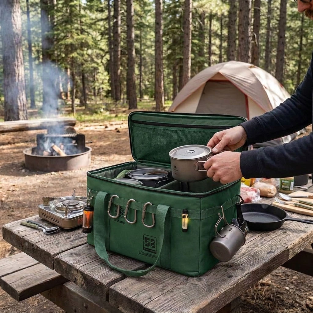 Cooler bag green