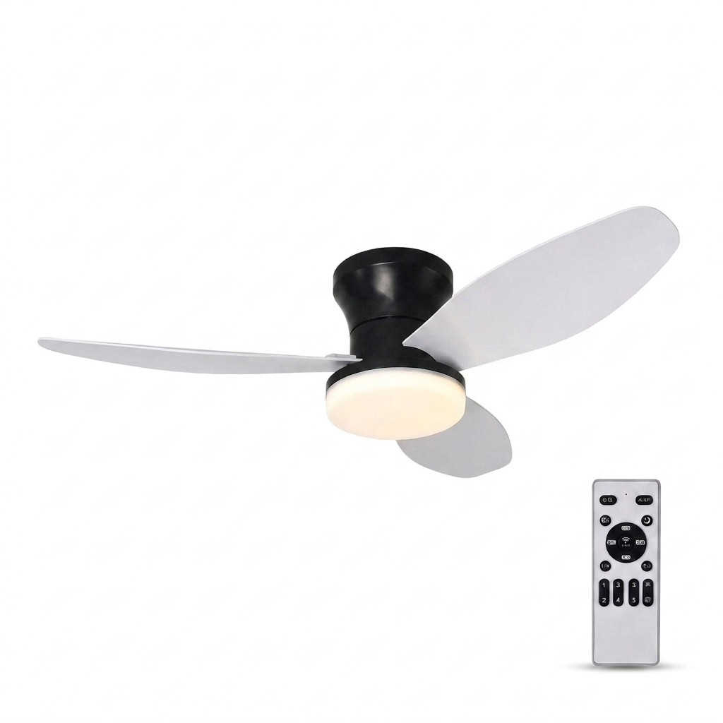 Ceiling fan white blades